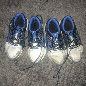 Bundle of ASICS running shoes